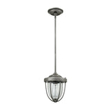 Sturgis 7'' Wide 1-Light Mini Pendant - Weathered Zinc 33100/1 Elk Lighting