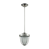 Sturgis 7'' Wide 1-Light Mini Pendant - Satin Nickel 33110/1 Elk Lighting