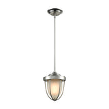 Sturgis 7'' Wide 1-Light Mini Pendant - Satin Nickel 33110/1 Elk Lighting