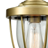 Sturgis 7'' Wide 1-Light Mini Pendant - Satin Brass 33120/1 Elk Lighting