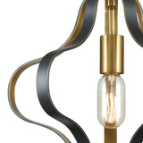 Janis 14'' Wide 1-Light Pendant - Aged Bronze 33163/1 Elk Lighting