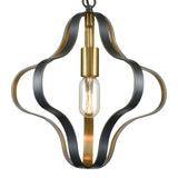 Janis 14'' Wide 1-Light Pendant - Aged Bronze 33163/1 Elk Lighting