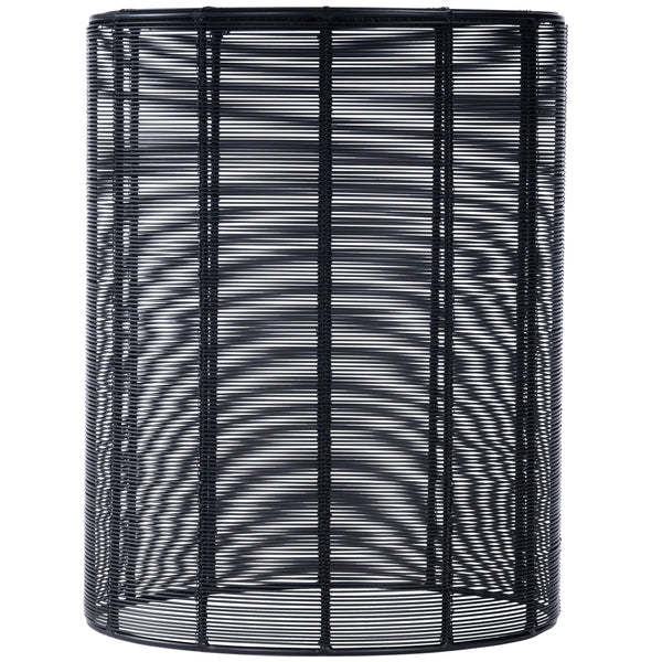 Butler Specialty Renwick Round Iron Cage Side Table - Modern Black Accent For Stylish Storage And Unique Décor Black Iron 3317025-butler