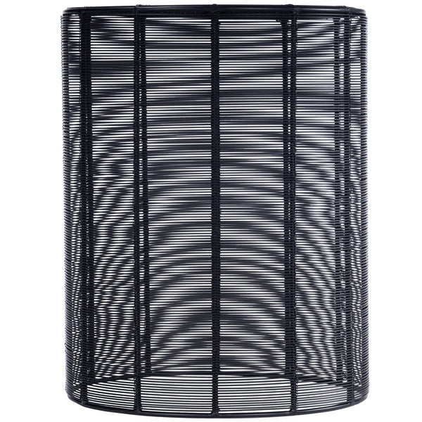 Butler Specialty Renwick Round Iron Cage Side Table - Modern Black Accent For Stylish Storage And Unique Décor Black Iron 3317025-butler