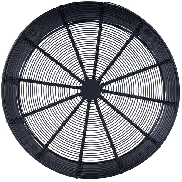 Butler Specialty Renwick Round Iron Cage Side Table - Modern Black Accent For Stylish Storage And Unique Décor Black Iron 3317025-butler