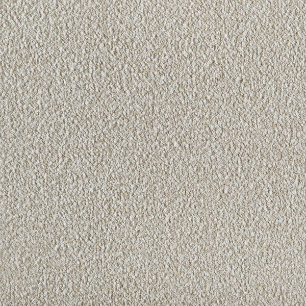 English Elm Tully Nutmeg Upholstered Queen Bed with Beige Bouclé Headboard, Rounded Corners, Warm Textured Finish B062S01285