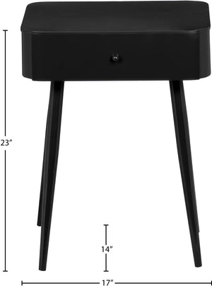 Rylan Night Stand 331Black Meridian Furniture