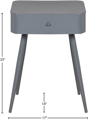Rylan Night Stand 331Grey Meridian Furniture