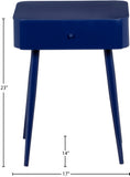 Rylan Night Stand 331Navy Meridian Furniture