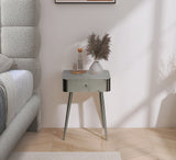 Rylan Night Stand 331Silver Meridian Furniture