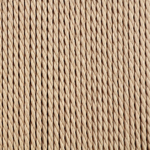 Meridian Furniture Bohemia Seagrass Cord Woven Dining Chair with Solid Walnut Tapered Legs Natural 332-C