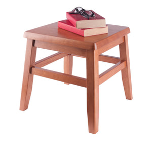 Winsome Wood Kaya 2-piece Lightweight Conductor Stool Set In Teak - Sturdy, Versatile & Perfect For Any Room! Teak Solid Wood 33210-winsome-wood