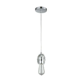 Socketholder 3'' Wide 1-Light Mini Pendant - Polished Chrome 33220/1 Elk Lighting