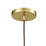 Socketholder 2'' Wide 1-Light Mini Pendant - Satin Brass 33225/1 Elk Lighting