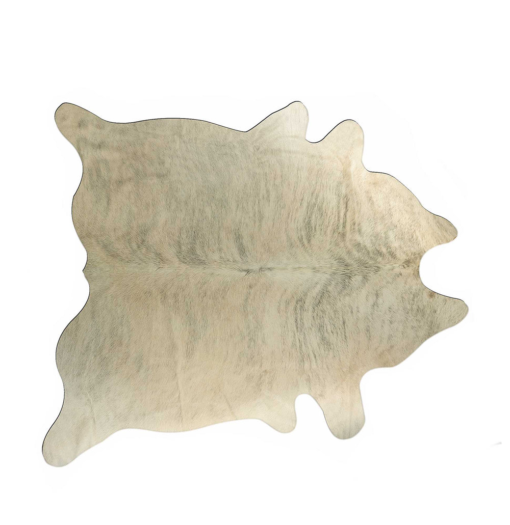 Homeroots 60" X 84" Light Brindle Cowhide  Rug Light Brindle Cowhide 332274