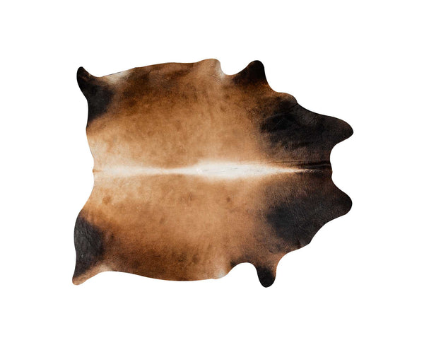 Homeroots 72" X 84" Tan Cowhide  Rug Tan Cowhide 332279