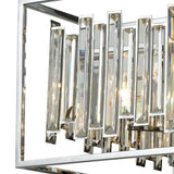 Rivona 21'' Wide 6-Light Chandelier - Polished Chrome with Clear Crystal 33243/6 Elk Lighting