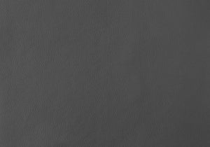 Homeroots Set Of Two Tufted Gray And Silver Upholstered Faux Leather Dining Side Chairs Grey Metal 332599