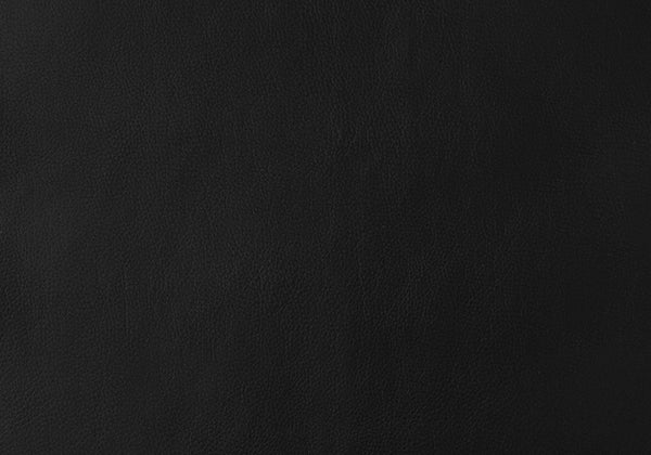 Homeroots Set Of Two Black Upholstered Faux Leather Dining Side Chairs Black Metal 332628