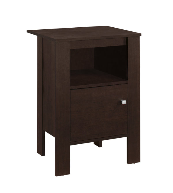 Homeroots 24" Espresso Nightstand   332734