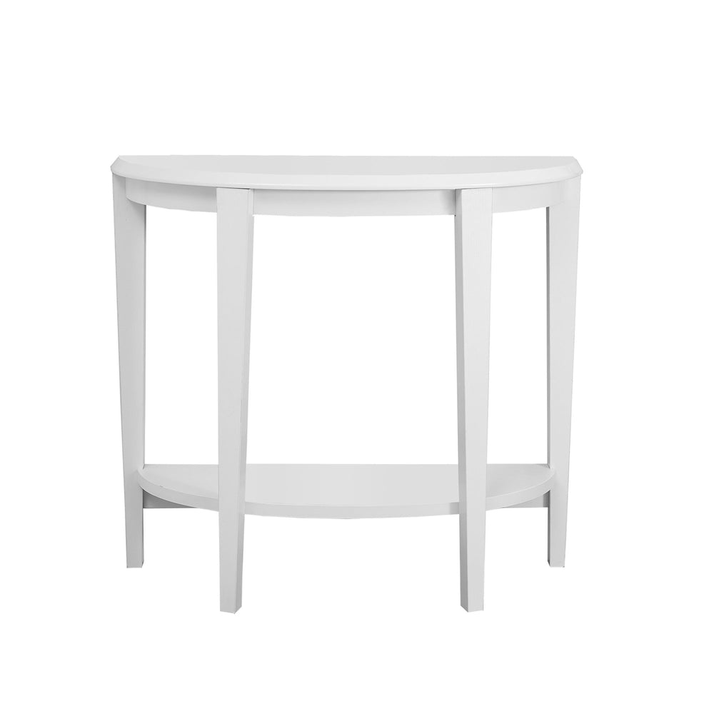 Homeroots 33" White End Table With Shelf   332816