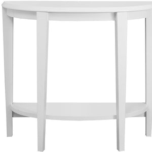 Homeroots 33" White End Table With Shelf   332816