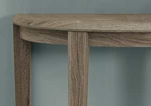 HomeRoots 33" Deep Taupe End Table - Stylish Accent with Shelf for Storage, Perfect for Small Spaces & Decor 332817
