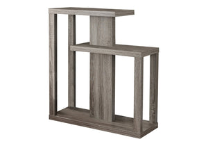 HomeRoots 32" Taupe Free-Form Console Table with Sculptural Base - Stylish Storage for Modern Living Spaces 332833