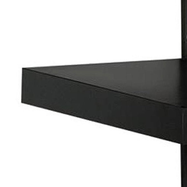 HomeRoots 60" Dark Brown Enclosed Storage TV Stand with Stylish Open Shelving for Organized Living Spaces Cappuccino,Silver 332882