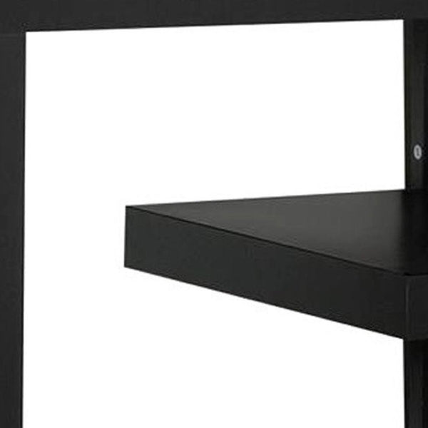 HomeRoots 60" Dark Brown Enclosed Storage TV Stand with Stylish Open Shelving for Organized Living Spaces Cappuccino,Silver 332882