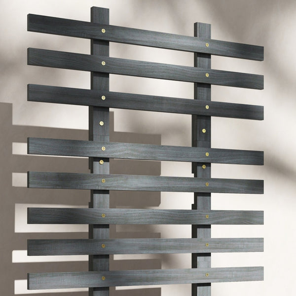 English Elm Outsunny Mobile Raised Garden Bed With Trellis, Durable Wooden Planter For Climbing Plants & Flowers W2225P174420-GIGA