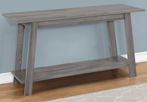 HomeRoots 42" Open Shelving TV Stand - Modern Design for Living Room, Bedroom & Office with Versatile Storage Options Grey 332940