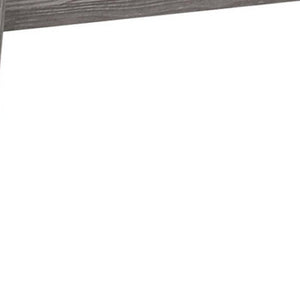 HomeRoots 42" Open Shelving TV Stand - Modern Design for Living Room, Bedroom & Office with Versatile Storage Options Grey 332940
