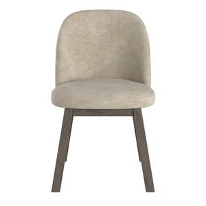 Homelegance Alta Taupe Upholstered Rubberwood Dining Chair Set for Modern Interiors 332GAC3-TPF