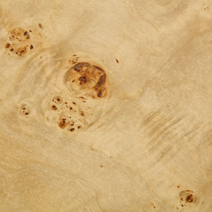 English Elm 43.31 Inch Burl Veneer Rectangular Coffee Table Mid-century Pedestal Base Living Room Natural W2582P431210