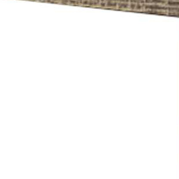 Homeroots 22" Deep Taupe End Table With Shelf Dark Taupe  333039