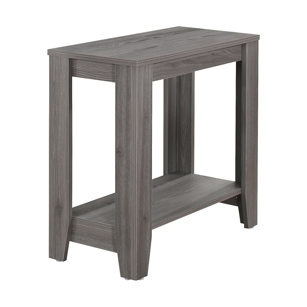 Homeroots 24" Gray Console Table With Storage Grey  333042