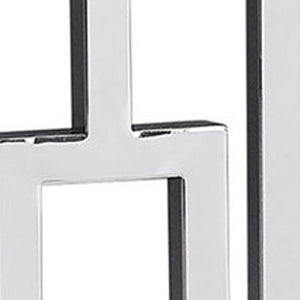 HomeRoots 47" White Console Table with Lower Shelf - Modern, Durable Design for Entryway, Living Room, Office 333134