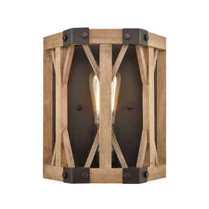 Structure 10'' High 1-Light Sconce - Oil Rubbed Bronze 33320/1 Elk Lighting