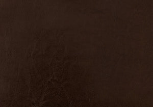 Homeroots Brown Solid Wood Twin Upholstered Faux Leather Bed Frame  Solid Manufactured Wood 333280