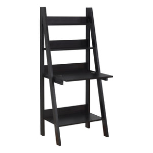 Homeroots 19" Espresso Ladder Desk Cappuccino  333349