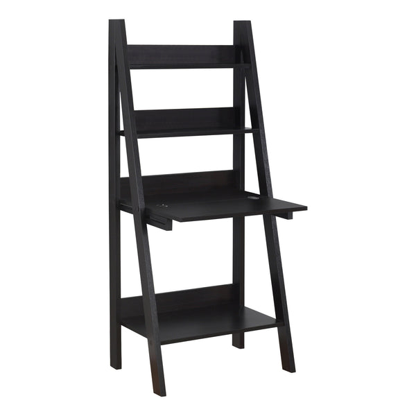 Homeroots 19" Espresso Ladder Desk Cappuccino  333349