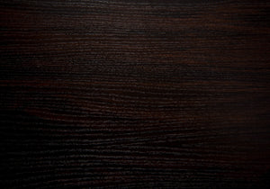 Homeroots 19" Dark Brown And Silver Computer Desk Cappuccino,Silver  333399