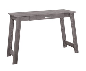 Homeroots 18" Gray Computer Desk Grey  333404