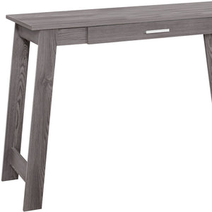 Homeroots 18" Gray Computer Desk Grey  333404