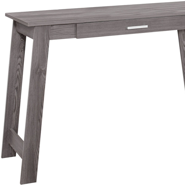 Homeroots 18" Gray Computer Desk Grey  333404