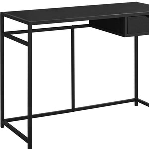 Homeroots 20" Black Computer Desk Black  333416