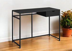 Homeroots 20" Black Computer Desk Black  333416