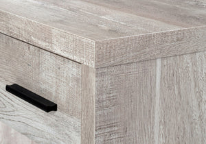 HomeRoots 63" L Shape Computer Desk with Eight Drawers for Modern Workspaces - Stylish, Durable Design! Taupe 333527