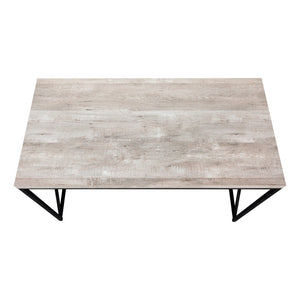HomeRoots 24" Taupe and Black Computer Desk - Stylish, Durable Workspace for Home or Office with Modern Elegance 333549